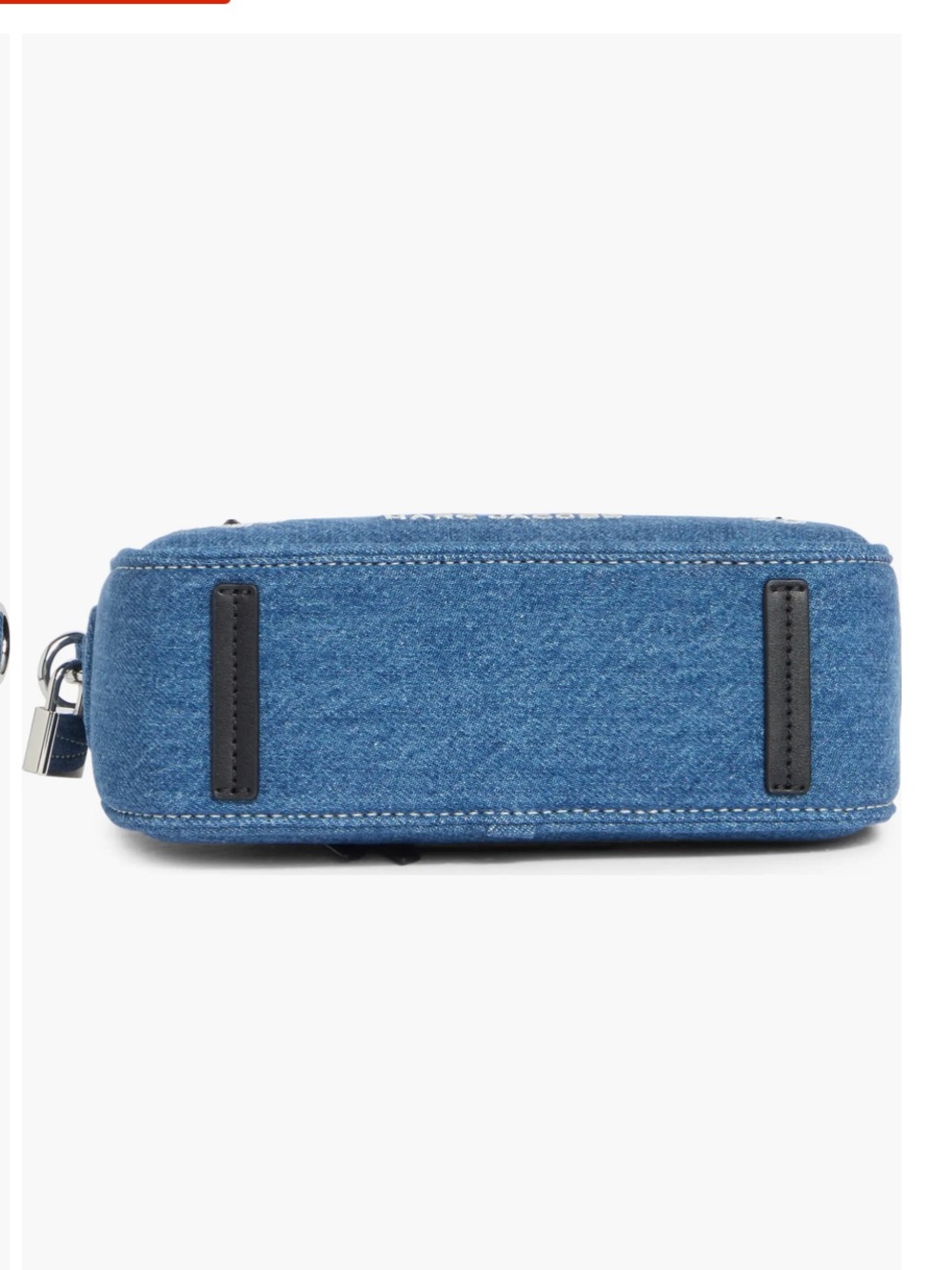 Marc Jacobs Blue Sequin Floral Denim Shoulder Bag NWT - Picture 6 of 7